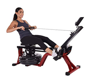 Stamina | X Water Rower, Black/Red