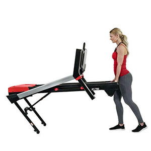 Sunny Health & Fitness Evo-Fit Incline Treadmill with Bluetooth and Dual Device Tablet Holders - SF-T7955