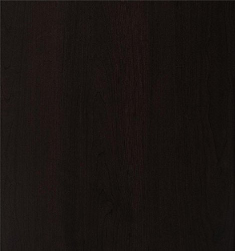 Ameriwood Home Dakota Space Saving L Desk with Hutch, Dark Russet Cherry