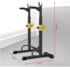HMBB Strength Training Equipment Strength Training Dip Stands Adjustable Power Tower Adjustable Height 90cm - 140cm Multi Function Pull Up Station for Strength Training Full Body Strength Training