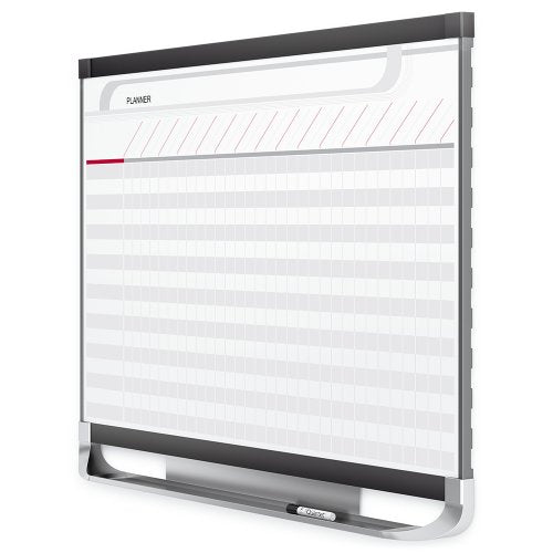 Quartet Prestige 2 Magnetic Total Erase Project Planner, 4 x 3 Feet Board with 28 Row/42 Column Chart (PP43P2)