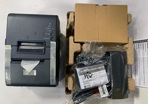 Epson C31CB25024 TM-H6000IV Multifunction Printer, 9 Pin, MICR and Endorsement, Serial and USB Interfaces, Without PS-180, Dark Gray (Renewed)