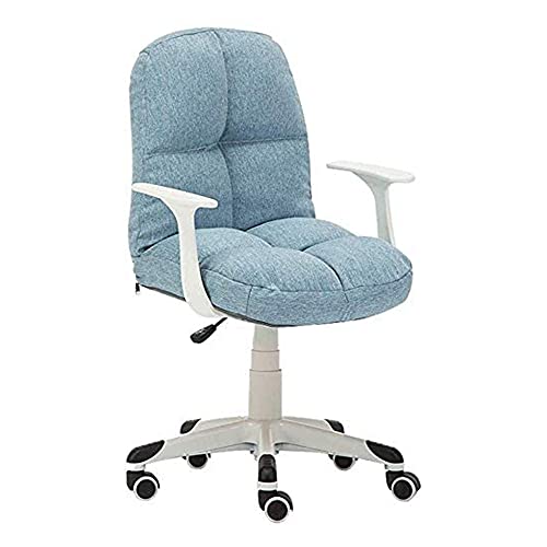 COUYY Small Space Lifting Rotating Writing Chair Computer Chair Home backrest Student Desk Chair Sofa Chair Study Dormitory