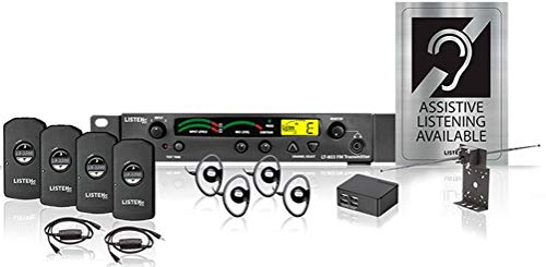Listen Technologies LS-31-072 iDSP Essentials Level 2 Stationary RF System (72 MHz)