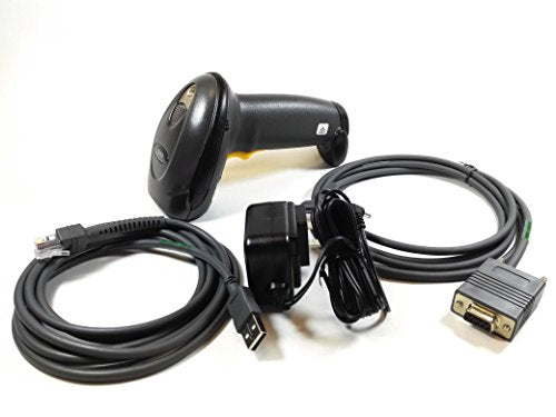 Zebra/Motorola Symbol DS4208-SR Handheld 2D Omnidirectional Barcode Scanner/Imager, Includes Power Supply, RS232 Cable and USB Cable