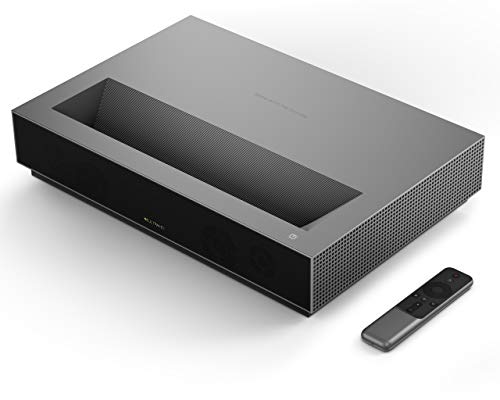WeMax Nova Short Throw Laser Projector – 4K Resolution UHD HDR10 Display – Smart Laser Projector for Movies, Video, Gaming, High FPS Rate – Voice Command Remote – 5K+ Apps Wireless Connectivity