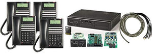 NEC SL2100 Digital Quick Start Kit with 4 Port Voicemail and 4 Digital 24 Button Phones - NEC