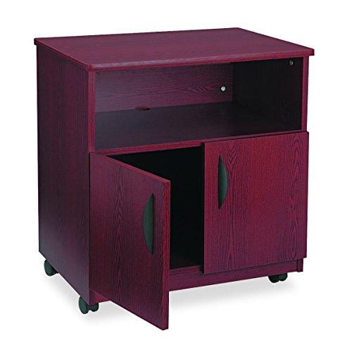Safco Products Mobile Machine Stand, Mahogany