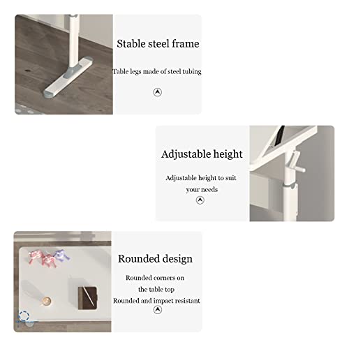 EESHHA Drawing Table Drafting Desk with Height Adjustable and Tilting Large Surface Tabletop