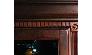 Huntington Club Six Shelf Bookcase with Doors - 72" H Huntington Cherry Dimensions: 30"W x 12"D x 72"H Weight: 164 lbs.