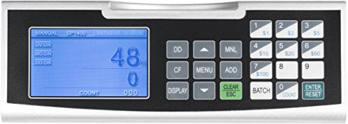Royal Sovereign High Variable Speed Money Counting Machine, with UV, MG, IR Counterfeit Bill Detector & Front Loader (RBC-4500)