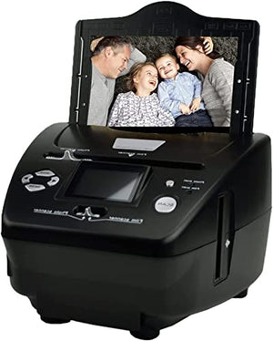 MYDLO Film Slide Scanner, Converts 35mm 135 110 126 Slides/Negatives to Digital JPG Photos