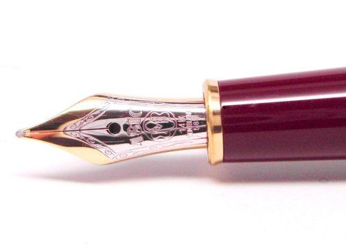 Montblanc Meisterstuck Classique Burgundy Bordeaux 144R Fountain Pen 13679