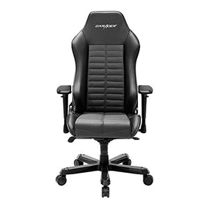 DXRacer Iron Series DOH/IS133/N with Name Racing Bucket Seat Office Chair X Large PC Gaming Chair Computer Chair Executive Chair Ergonomic Rocker with Pillows (Black)