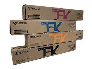 TK8117K 1T02P30US0 Genuine Kyocera Toner Value Pack, B/C/M/Y