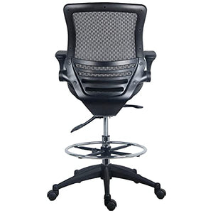 Harwick Evolve All Mesh Heavy Duty Drafting Chair, Dark Knight Edition