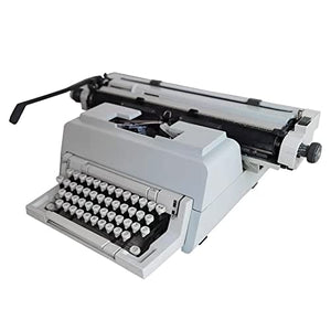 Amdsoc Large Retro Mechanical Typewriter, All Aluminum Alloy Body, 65 * 43 * 20CM