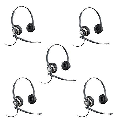 Plantronics EncorePro HW720 Customer Service Headset (Renewed)- 5 Pack