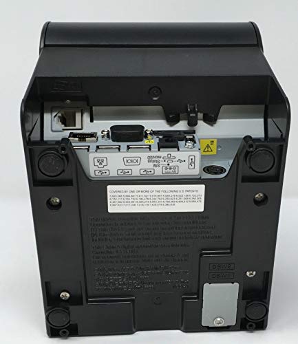 Epson C31CA85791 TM-T88V-I Omnilink Thermal Receipt Printer, TM-I Interface, Serial, with Power Supply, Black