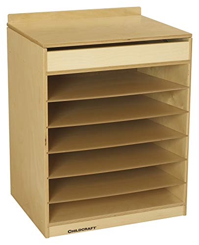 Childcraft Magnetic Dry-Erase Mobile Horizontal Language Center, 23-3/4 x 19-1/2 x 29-3/4 Inches