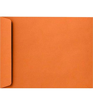 9 x 12 Open End Envelopes w/Peel & Press - Mandarin Orange (1000 Qty.) | Perfect for Tax Season, Sending Catalogs, Pamphlets, Brochures and so much More! | EX4894-11-1M