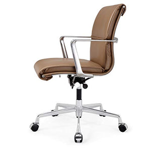 Meelano 347-BRN M347 Home Office Chair, Brown