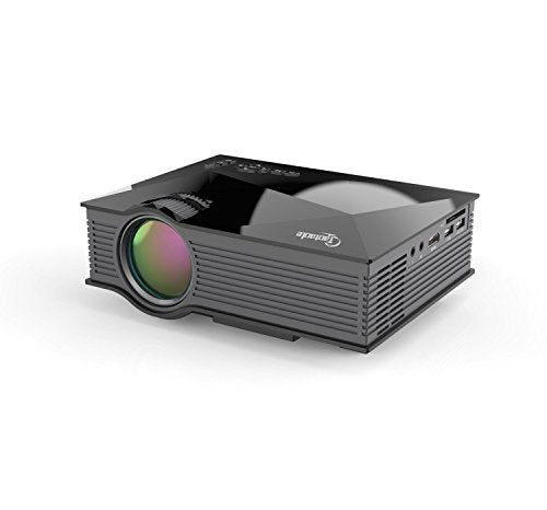 Taotaole Multimedia Mini 1200 Lumens Pro Wireless Portable LCD LED Home Theater Projector Support 1080P With IP/IR/USB/SD/HDMI/VGA