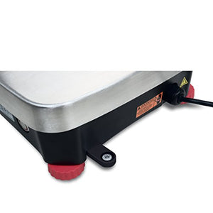Ohaus R71MD15 Die Cast/Stainless Steel Ranger 7000 Compact Bench Scale, 15 kg Capacity, 0.0005 lb. Readability