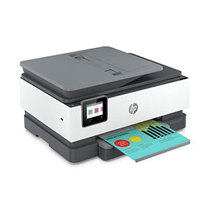 HP OfficeJet Pro 8034e Wireless Color All-in-One Printer with Instant Ink, White