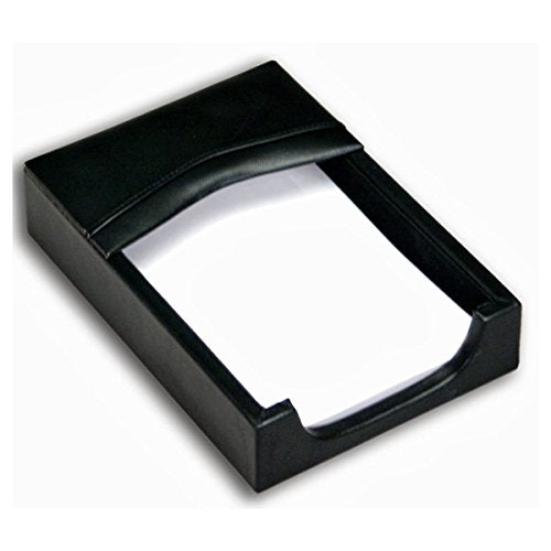 Dacasso Leather Desk Set, 7-Piece, Black