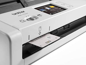 Brother Wireless Compact Desktop Scanner, ADS-1700W, Fast Scan Speeds, Easy-to-Use, Ideal for Home, Home Office or On-the-Go Professionals