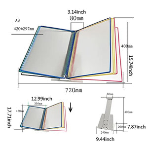 None Deluxe Catalog Display Racks, Copyholders, Desktop/Wall Mounted Reference System