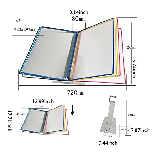 Deluxe Catalog Display Racks, Copyholders, Desktop/Wall Mounted Reference System