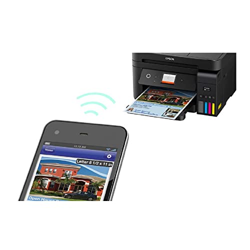 Epson Workforce Eco-Tank Series ST-4000 Inkjet Multifunction Copier, Printer, Scanner