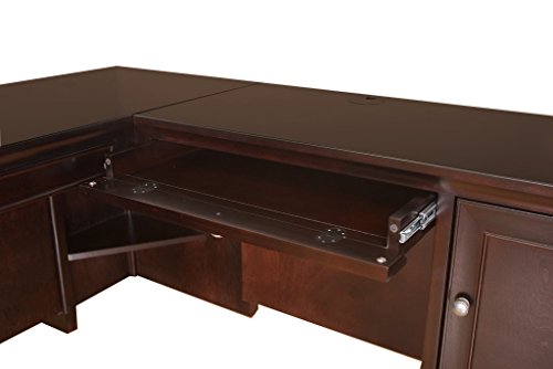Martin Furniture FL684R; FL684R-R L-Shaped Desk, 68"
