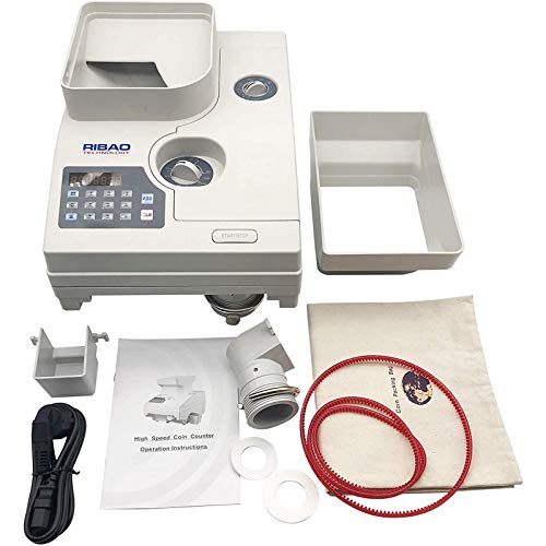 Ribao HCS-3300 Coin Counter and Tube Connector