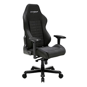 DXRacer DX Racer DOH/IS132/N Black Racing Bucket Seat Office Chair Racing Style Ergonomic Computer Chair Comfortable Desk Chair Rocker