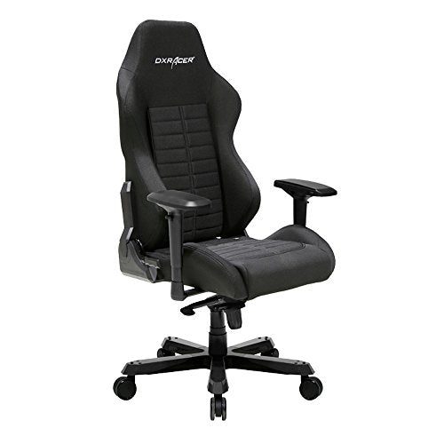 DXRacer DX Racer DOH/IS132/N Black Racing Bucket Seat Office Chair Racing Style Ergonomic Computer Chair Comfortable Desk Chair Rocker
