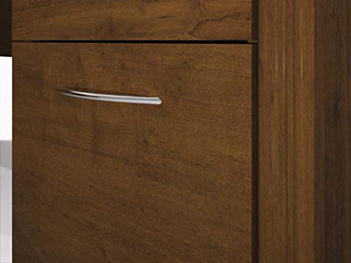 Bestar L-Shaped Desk with Pedestal - Embassy