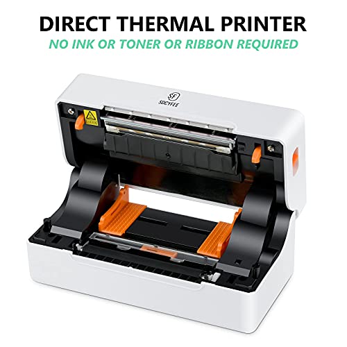SDCYFEE Bluetooth Thermal Label Printer-Commercial Grade Direct Thermal High Speed Printer – Compatible with Etsy, Ebay, UPS,Amazon,Support Multiple Systems - Barcode Printer - 4x6 Printer