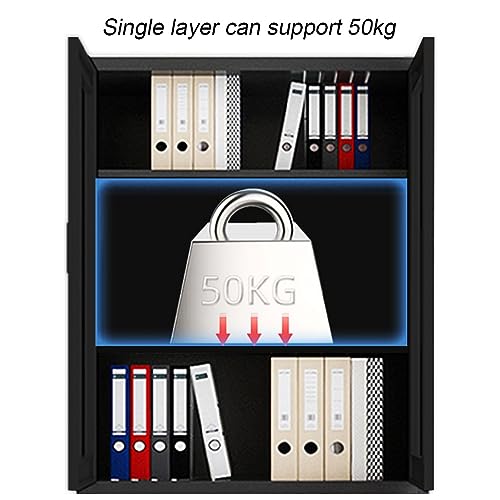 SanzIa 71" Tall Steel Lockable File Cabinets, 5 Tier Freestanding Storage Cabinet