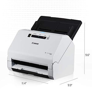 Canon imageFORMULA R40 Office Document Scanner For PC and Mac, Color Duplex Scanning, Easy Setup For Office Or Home Use, Includes Scanning Software