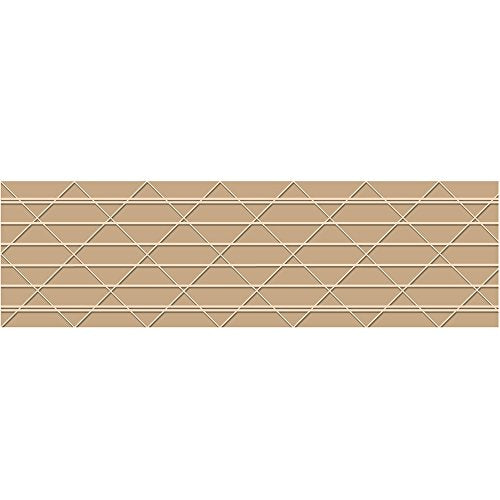 Central T906260 Ultra Heavy Duty 260 Reinforced Tape, 375' Length x 3" Width, Kraft (Case of 8)