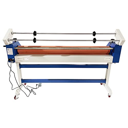 LGXEnzhuo Cold Laminator 51INCH (1300MM) Semi Auto Electric Manual Laminating Machine