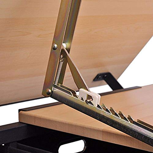 Coffe Tables Height Adjustable Drafting Draft Desk Drawing Table Desk Tiltable Tabletop W/Stool and Storage Drawer for Reading,Writing Art Craft Work Station