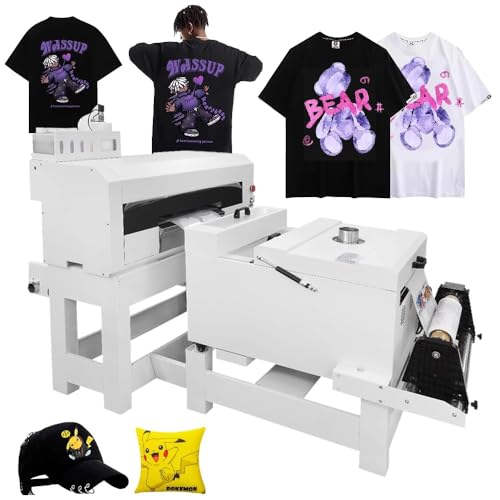 Generic DTF Garment T-Shirts Printer with Powder Shaking Machine