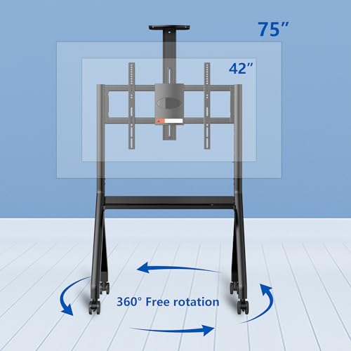 JAV Smart Board Stand for Interactive Whiteboard 55" with Lockable Wheels