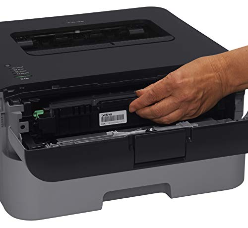 Brother HL 2000 Series Monochrome Laser Printer with Duplex Printing for Business Office Home - 2400 x 600 Resolution, 27 ppm Print Speed, Hi-Speed USB 2.0, 250-sheet Capacity, BROAGE Printer Cable