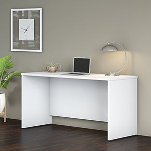 Bush Business Furniture Studio C 60W x 24D Credenza Desk in White