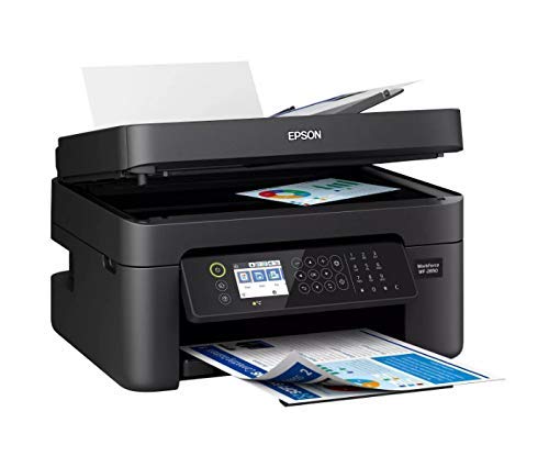 Epson WorkForce WF-2850 Wireless All-in-One Color Inkjet Printer (Renewed)